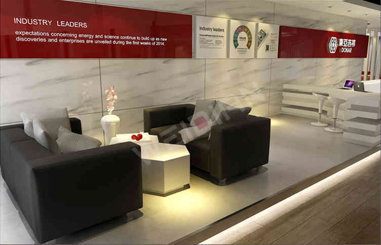 東亞鋼門廣州企業(yè)展廳設(shè)計裝修