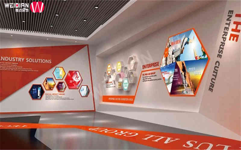 佳都科技企業廣州展廳裝飾設計